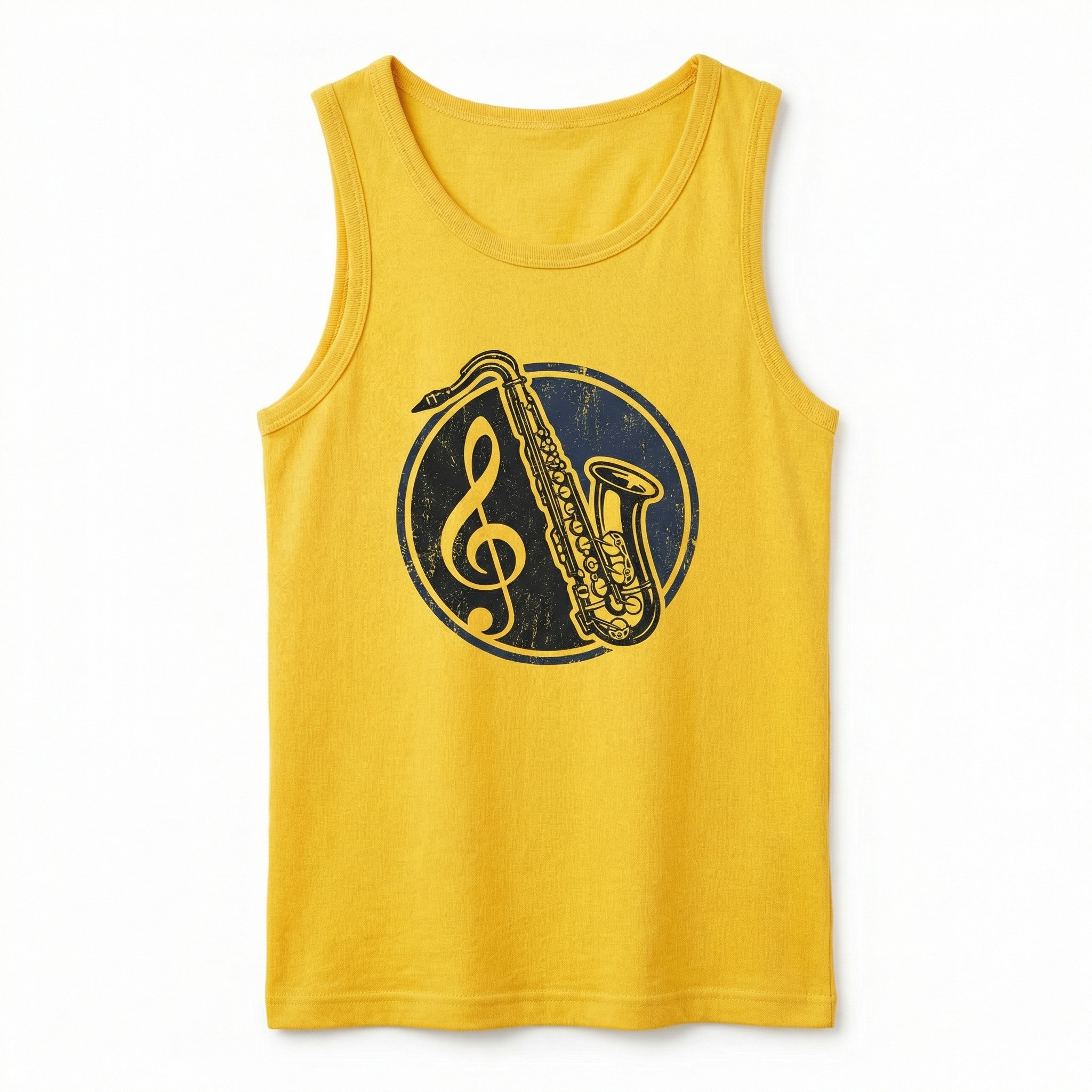 Debardeur Vintage Jaune